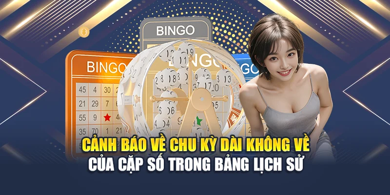 Cảnh báo về chu kỳ dài không về của cặp số trong bảng lịch sử